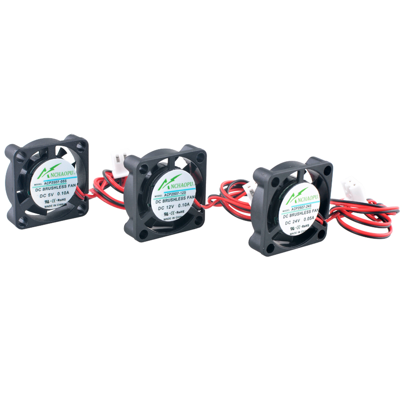Raspberry Pi Water Cooling Kit - ANCHAOPU 초박형 냉각 선풍기, 프린터 전원